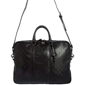 GUCCI GG Imprime Briefcase Business Bag